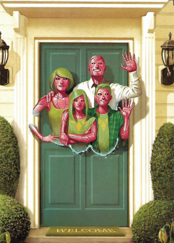 The Vision Vol 1 Cover - Mike Del Mundo